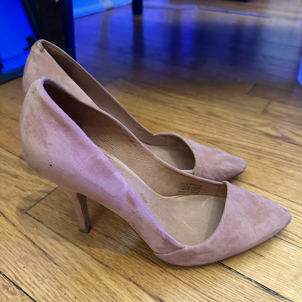 Madewell Mira Suede Stiletto